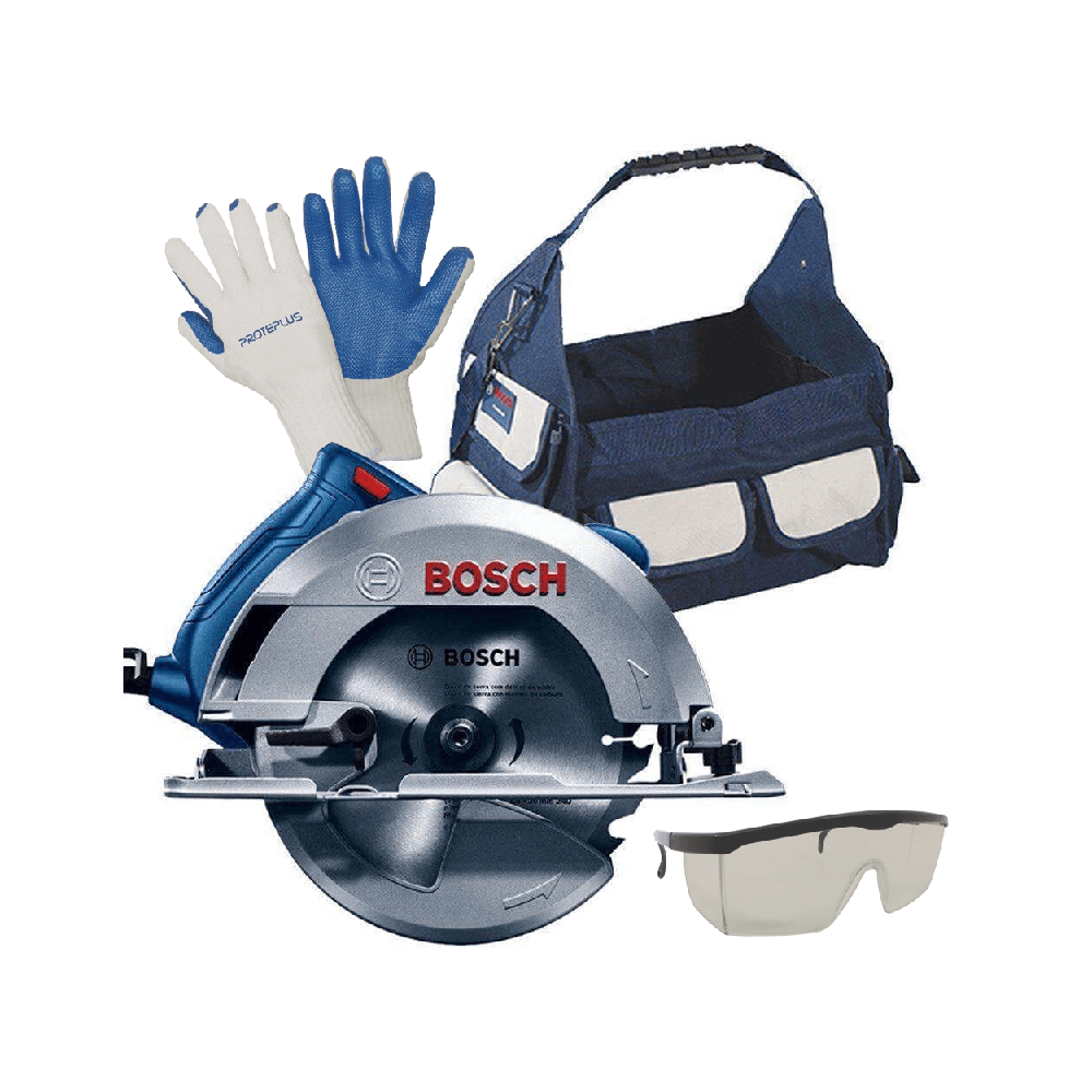Kit Bosch Serra circular GKS 150 127V + Bolsa + Brindes - Bosch - Ritec Máquinas e Ferramentas