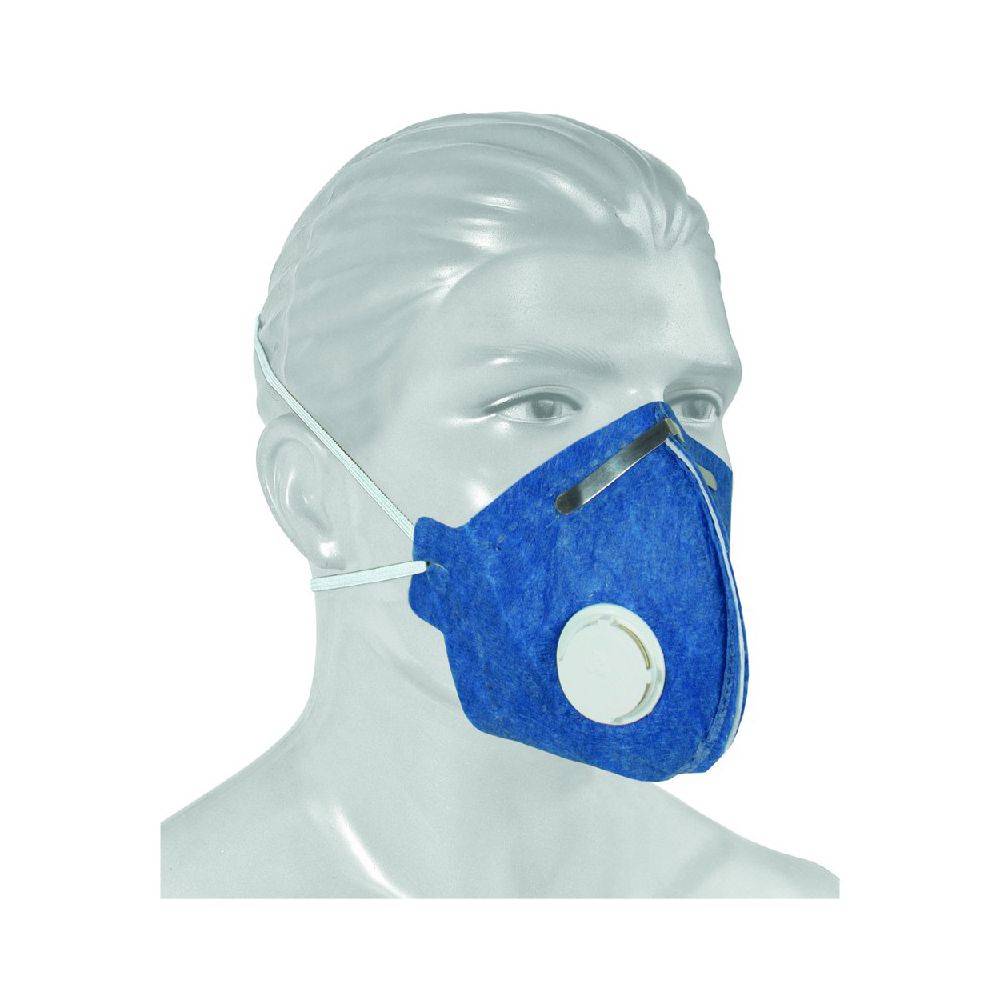 Máscara Respiratória Descartável PFF1 Com Válvula PPR 06 PROTEPLUS - Ritec Máquinas e Ferramentas