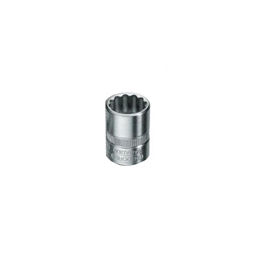 Soquete Estriado 1/4''x12mm (Ref. D 20-12mm) - GEDORE