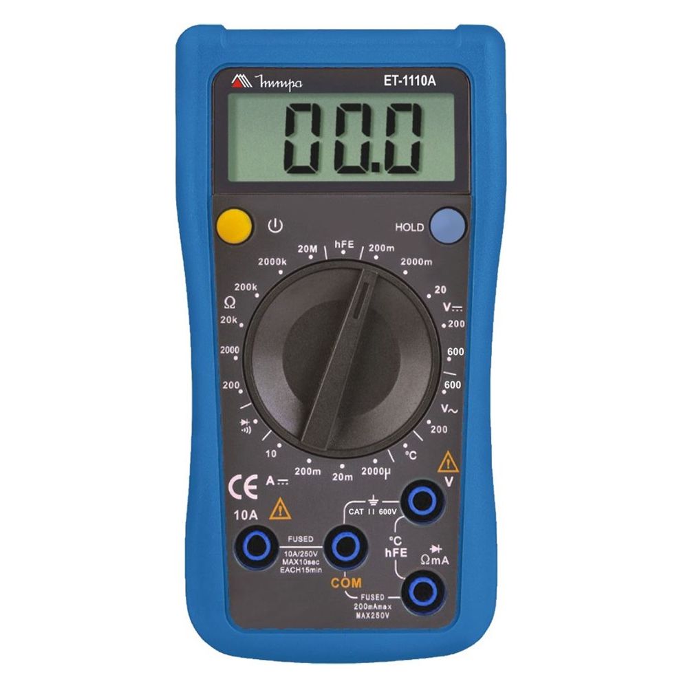 Multimetro Digital ET-1110A - Minipa - Ritec Máquinas e Ferramentas