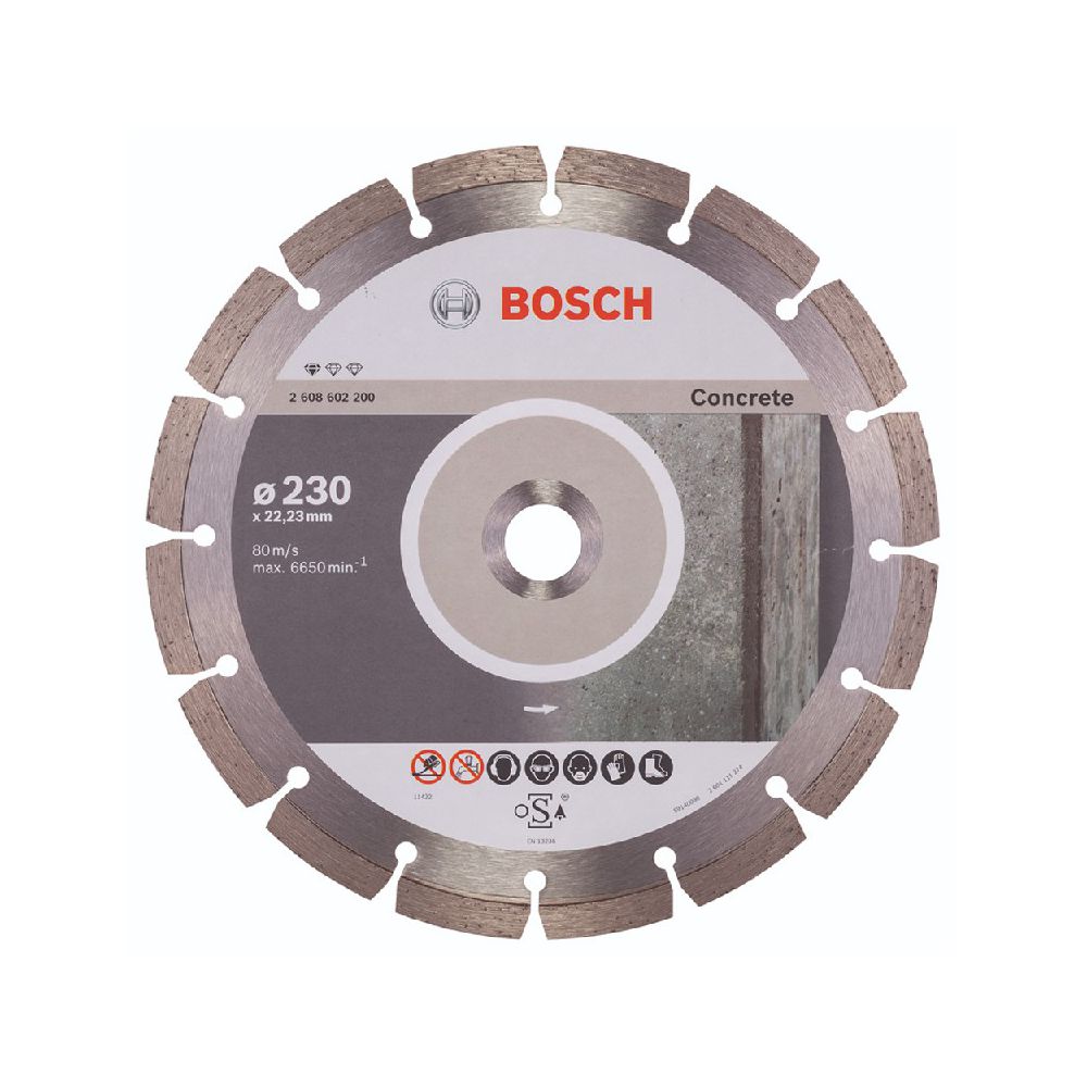 Disco Diamantado Segmentado 230 x 22,23 x 2,3 x 10 mm - BOSCH