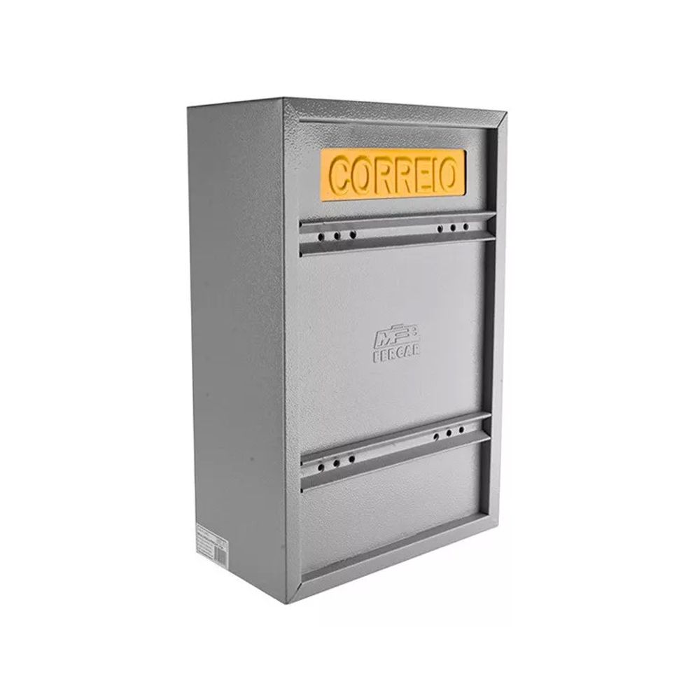 Caixa de Correio de Grade ou Embutir 230x150x350cm Cinza COR-4 - FERCAR - Ritec Máquinas e Ferramentas