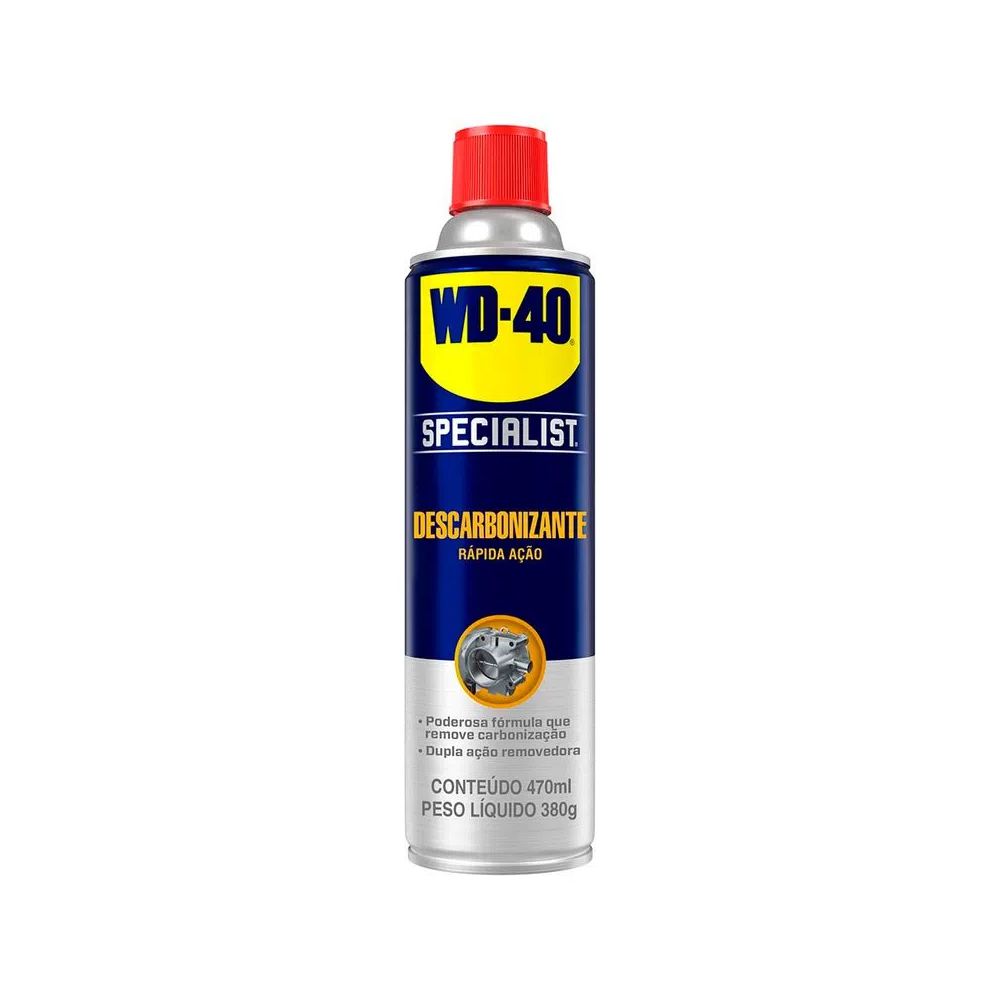 Descarbonizante Spray Specialist 470ml - WD-40 - Ritec Máquinas e Ferramentas