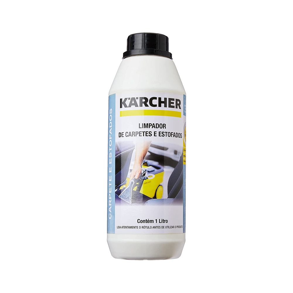 Detergente Limpa Carpetes e Estofados 1L - Kärcher - Ritec Máquinas e Ferramentas