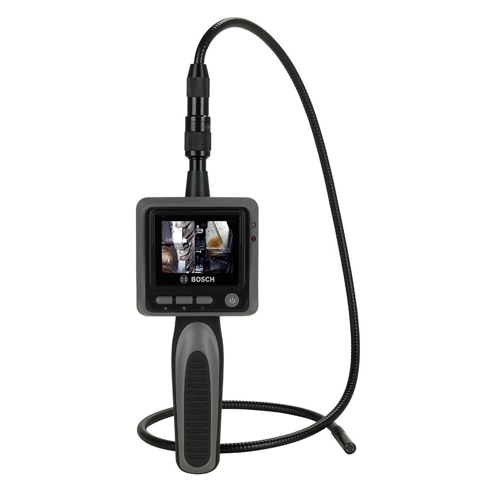 Câmera de Inspeção Digital, Tela de 2.4'', Comprimento de 91cm e Diâmetro de 9mm FIX 7669 BOSCH - Ritec Máquinas e Ferramentas