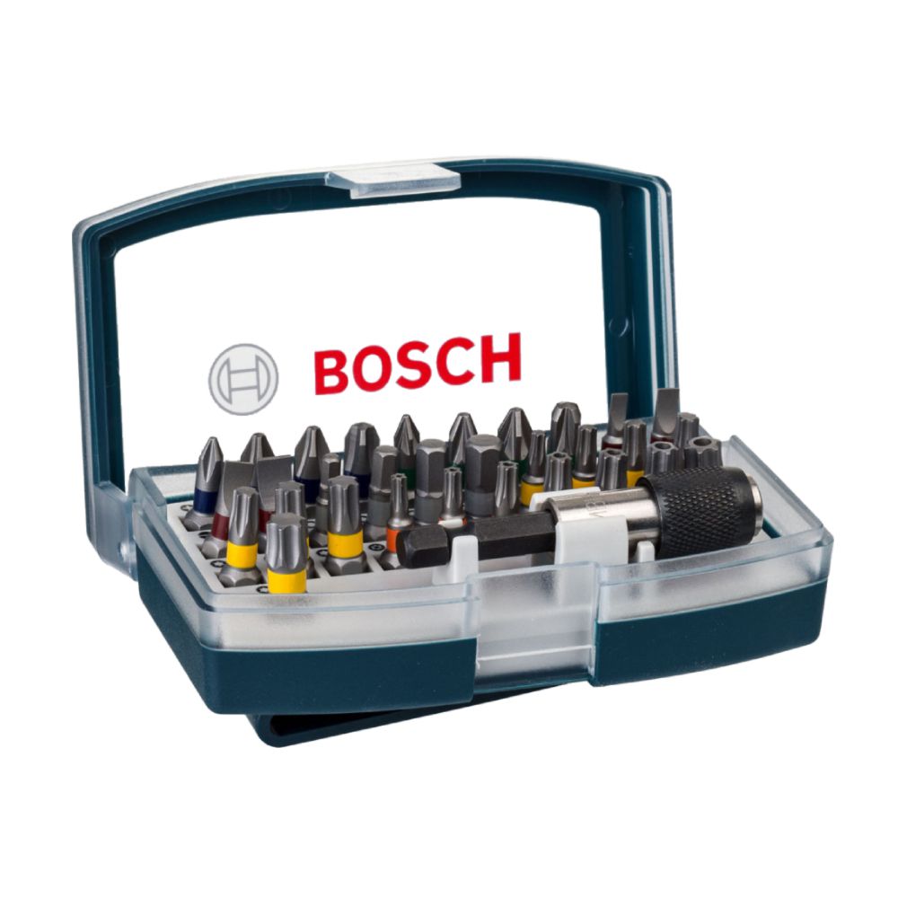 Kit de Pontas para parafusar Bosch com 32 unidades - Ritec Máquinas e Ferramentas