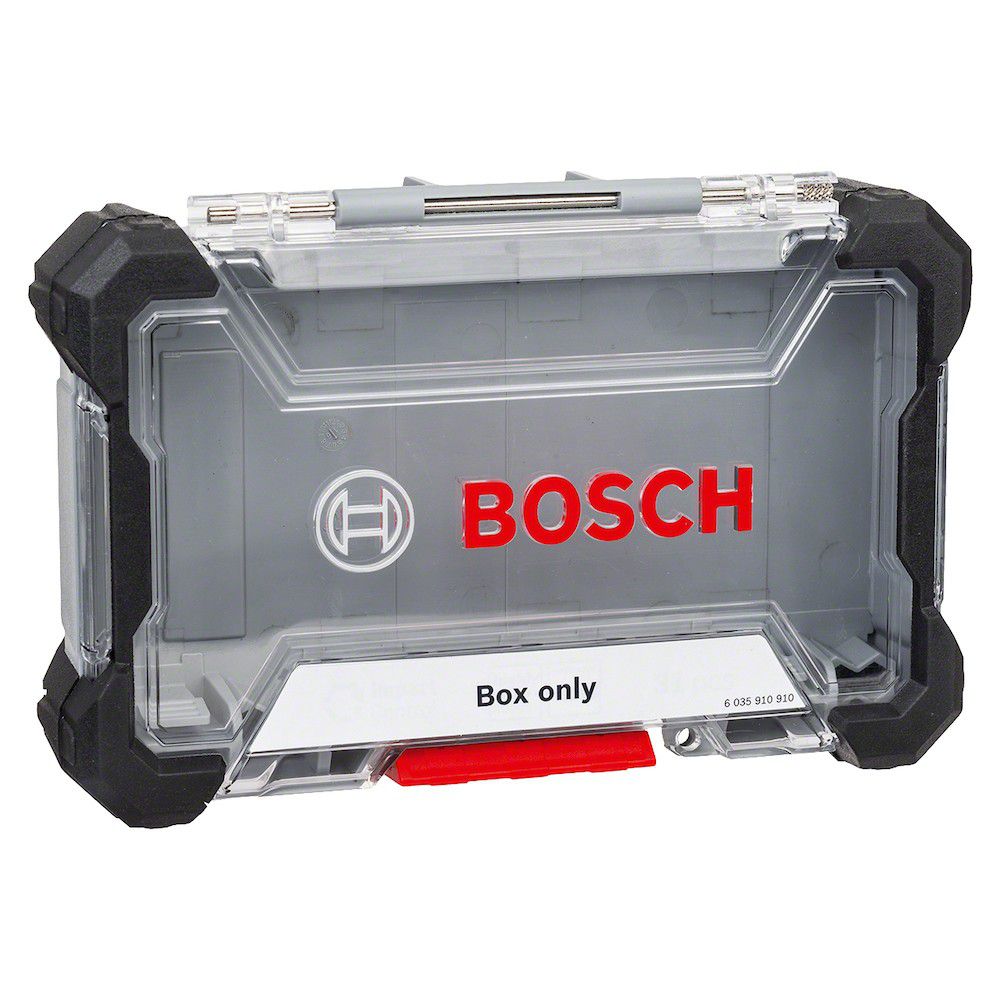 Caixa Plástica Modular Bosch Pick and Clic para Kits de Pontas e Brocas Impact Control, tamanho médio - Ritec Máquinas e Ferramentas