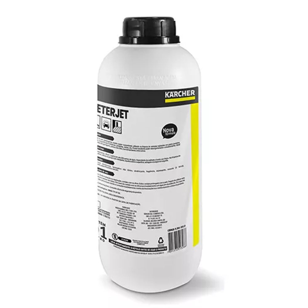 Detergente Neutro Deterjet 1 Litro (1L) Concentrado 9.381-464.0 Karcher - Ritec Máquinas e Ferramentas