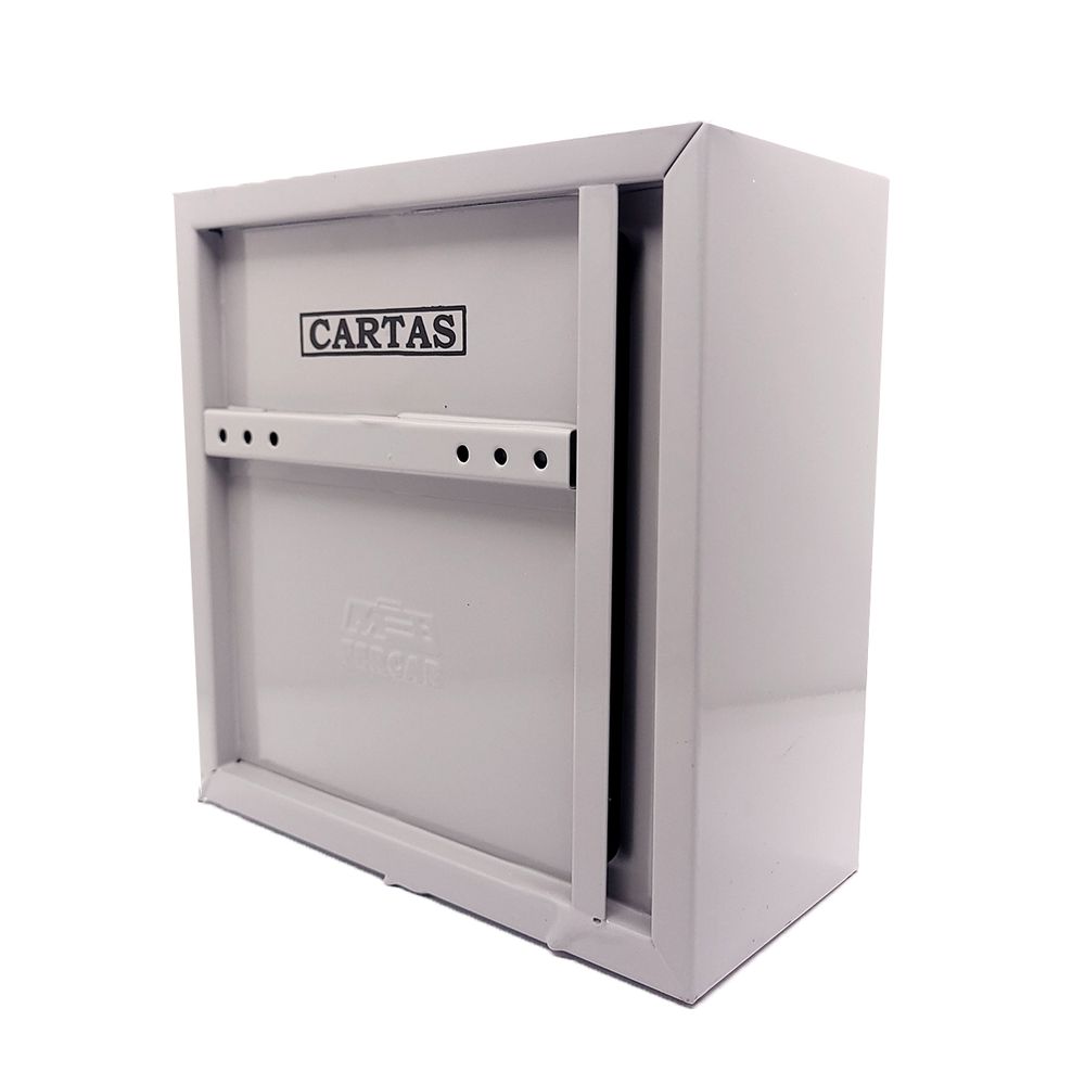 Caixa de Correio de Grade ou Embutir 230x110x230cm Cinza COR-5 - FERCAR - Ritec Máquinas e Ferramentas