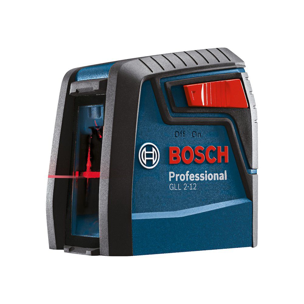 Nível a Laser Bosch GLL 2-12 Alcance 12m com Suporte - Ritec Máquinas e Ferramentas