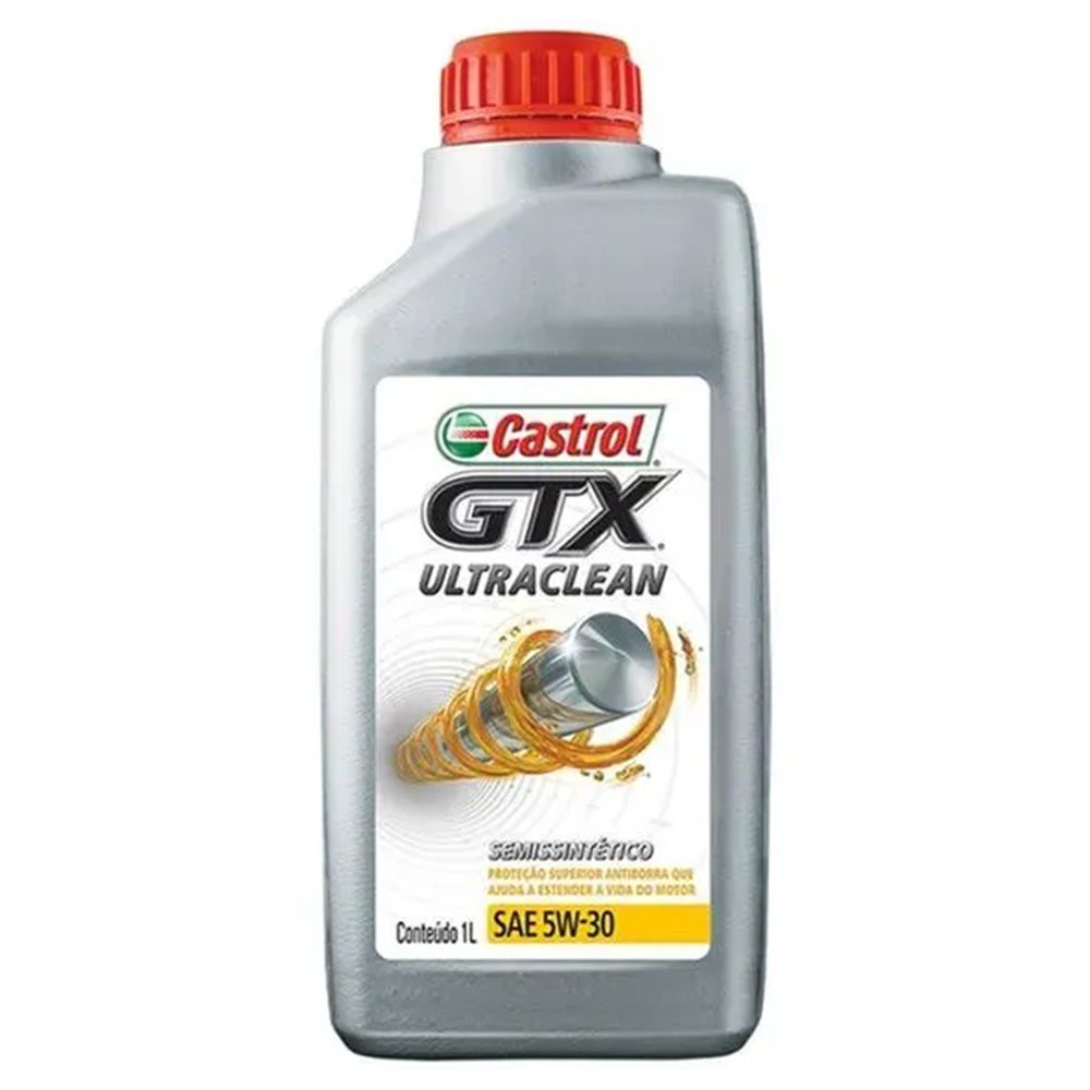 Oléo Semissintético GTX 5W30 1L (3435995) - Castrol - Ritec Máquinas e Ferramentas