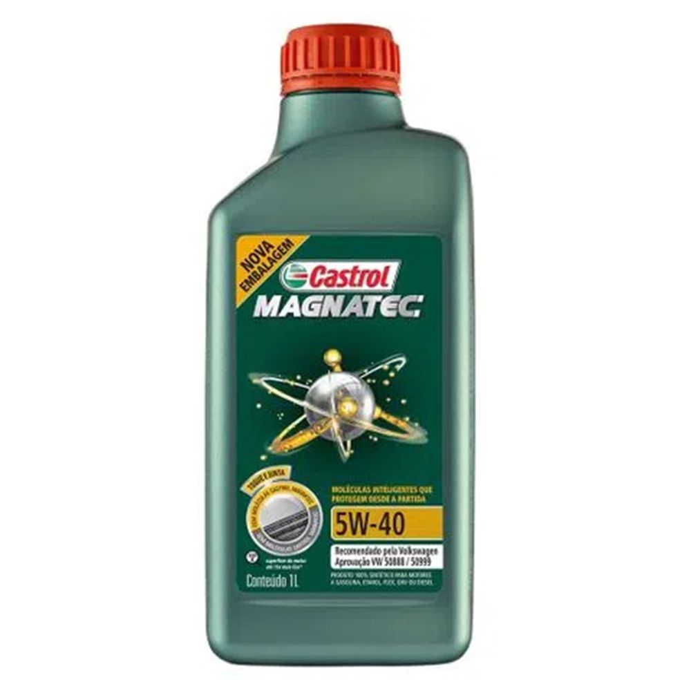 Óleo Lubrificante 5W40 508 88 Magnatec 1L (3418456) - Castrol - Ritec Máquinas e Ferramentas