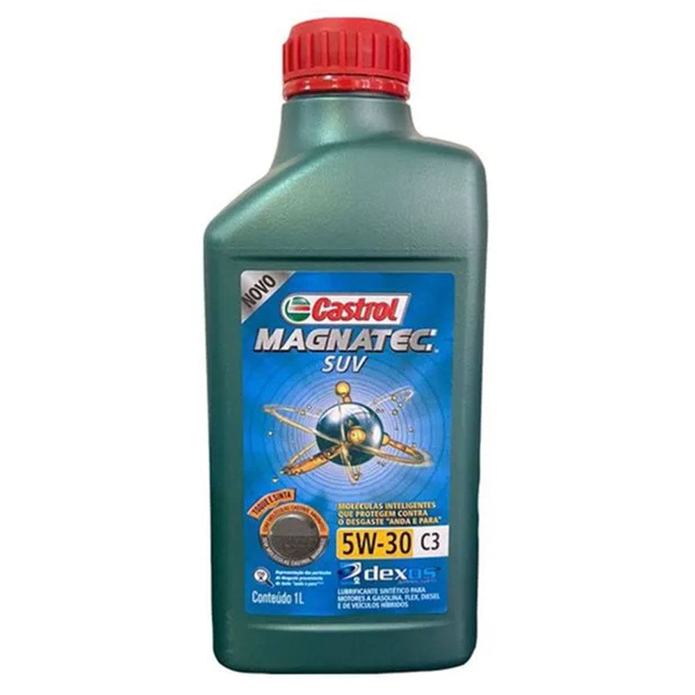 Óleo Sintético Suv 5W30 A3 Magnatec 1L (3430831) - Castrol - Ritec Máquinas e Ferramentas