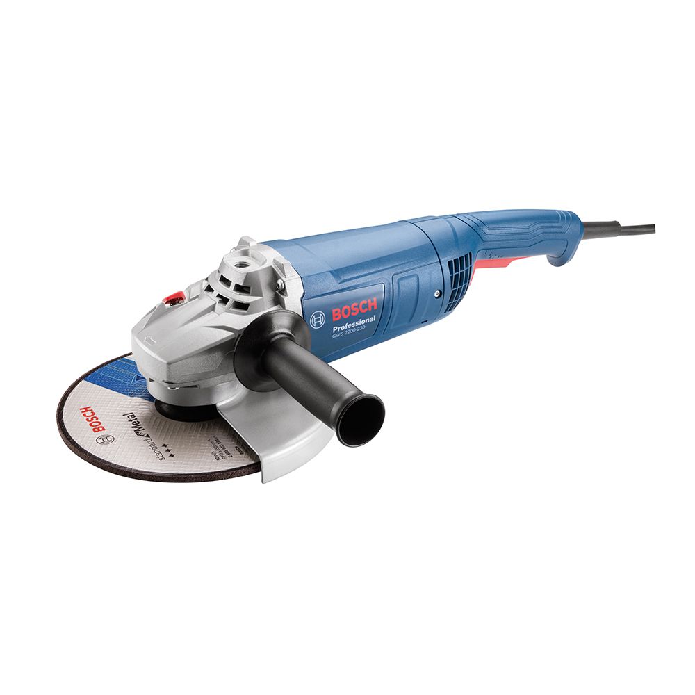 Esmerilhadeira 9'' Bosch GWS 2200-230 VULCANO 2200W - Ritec Máquinas e Ferramentas