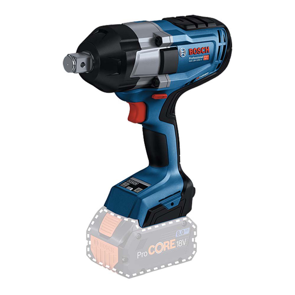 Chave de Impacto a bateria Bosch GDS 18V-1050 H, 18V SB - Ritec Máquinas e Ferramentas