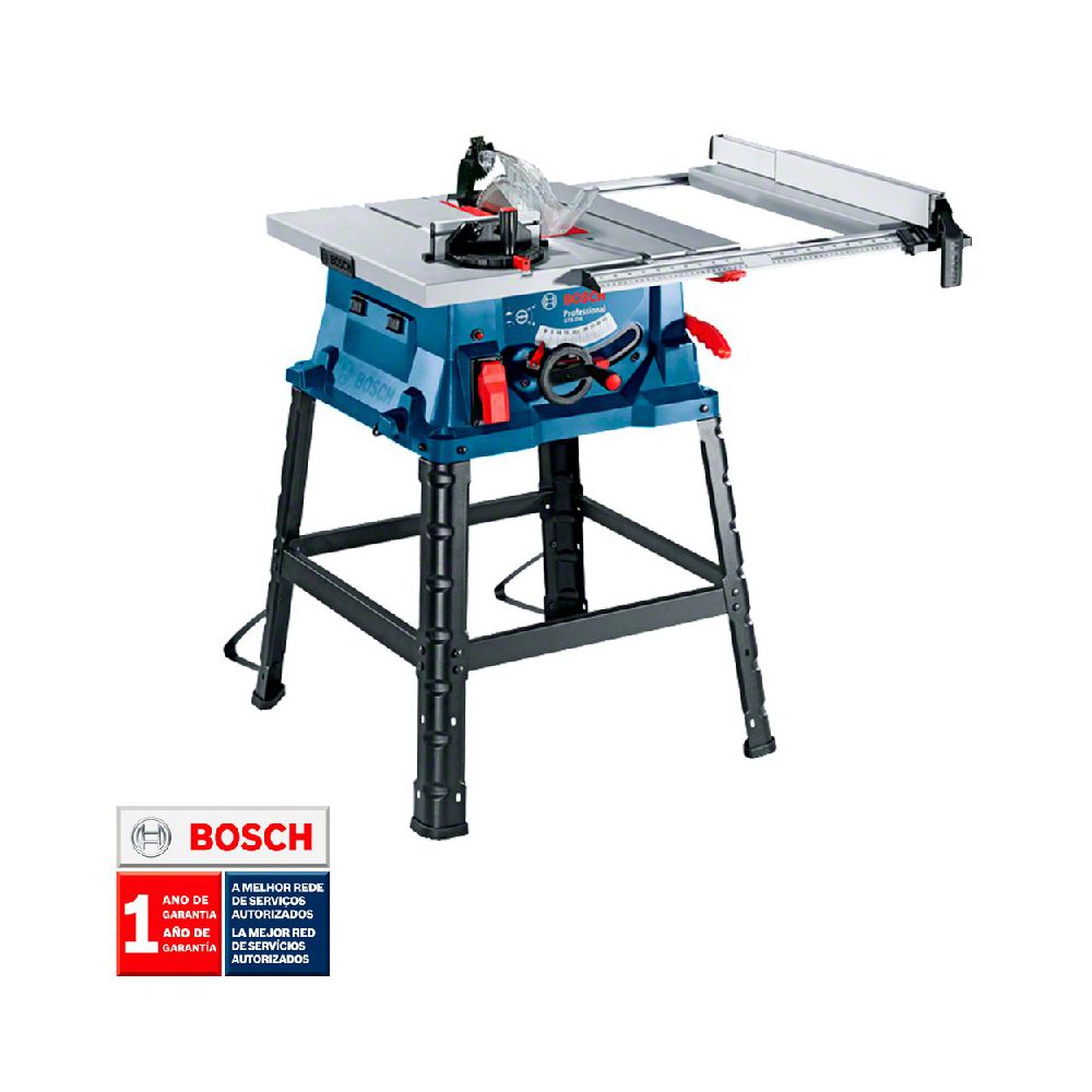 Serra de Mesa Bosch GTS 254 1800W disco de 254mm - Ritec Máquinas e Ferramentas