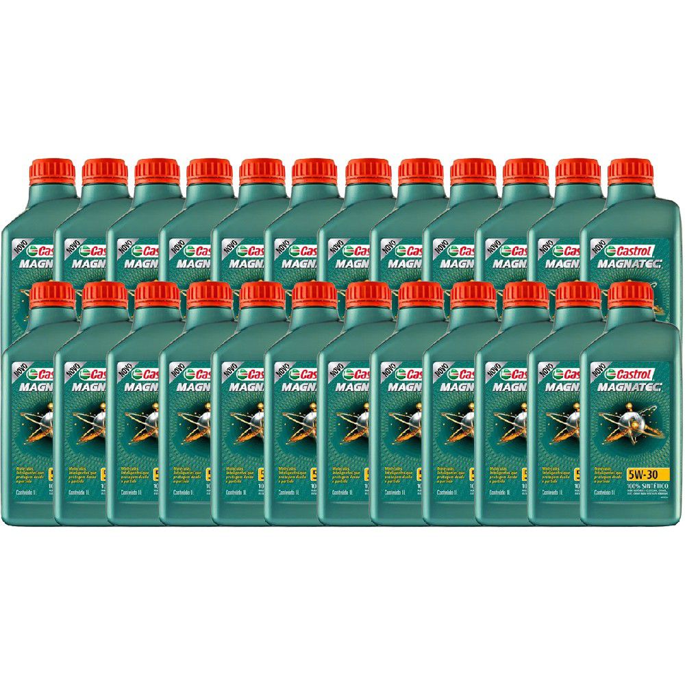 Óleo Sintético 5W30 Magnatec (3434565) - (Cx C/24 UND) - Castrol - Ritec Máquinas e Ferramentas