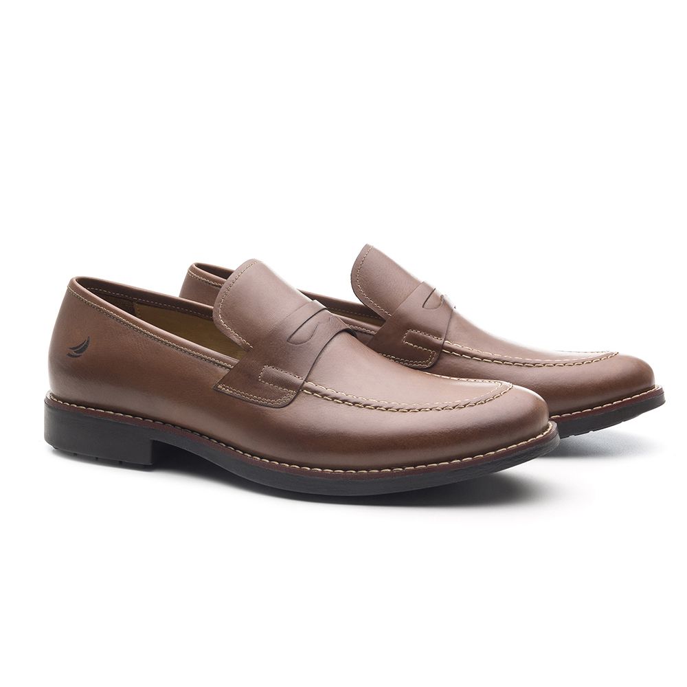 Sapato Masculino Loafer Areia Cogee