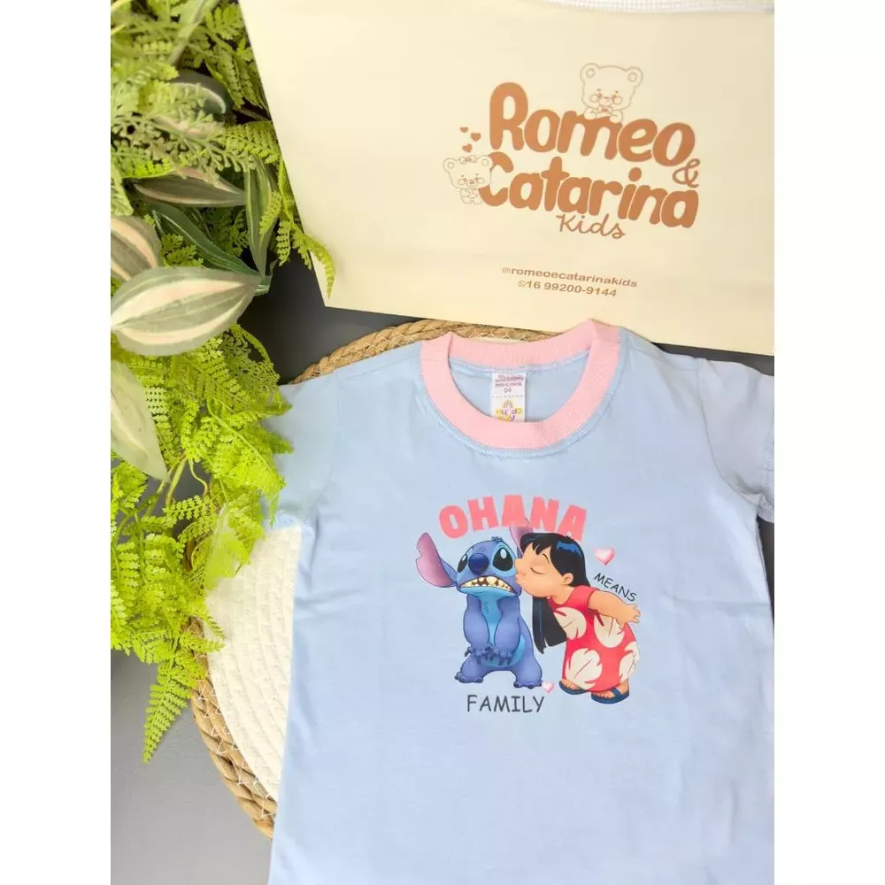 T - SHIRT OHANA - ROMEO & CATARINA KIDS