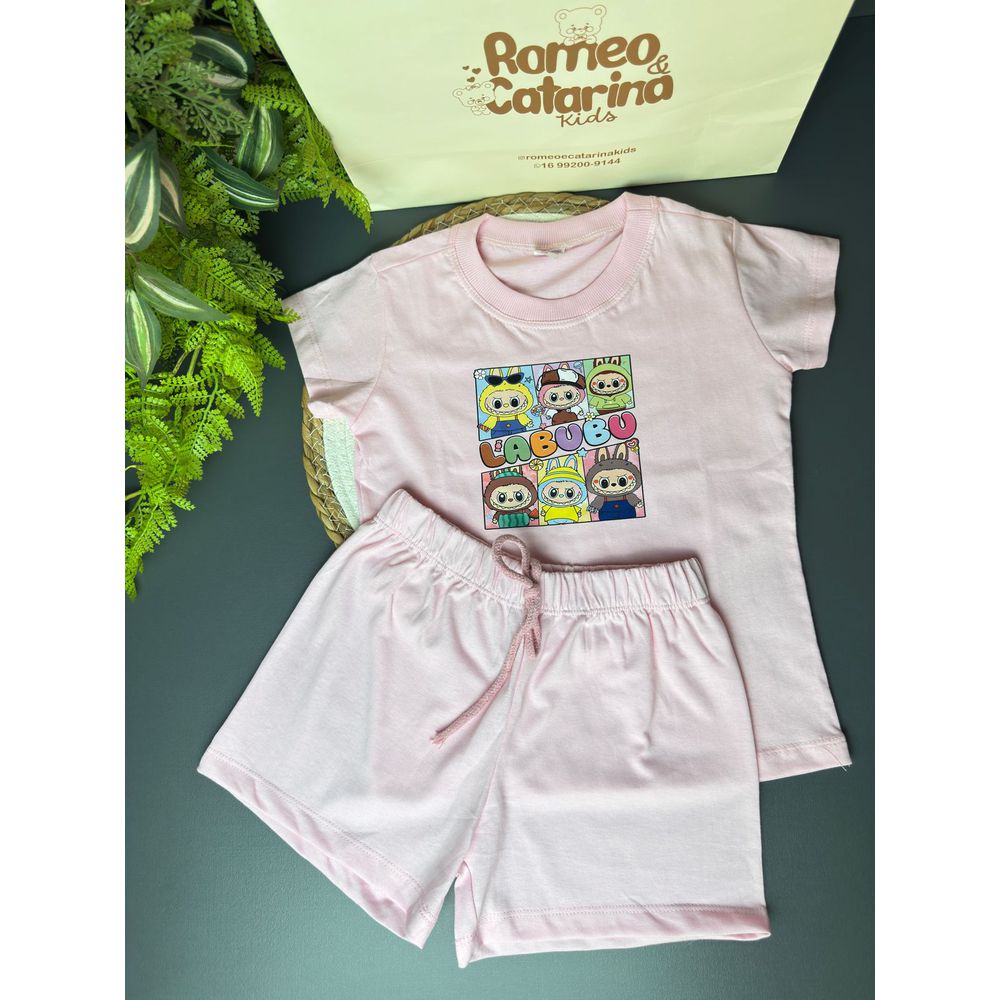 conjunto menina labubu - ROMEO & CATARINA KIDS