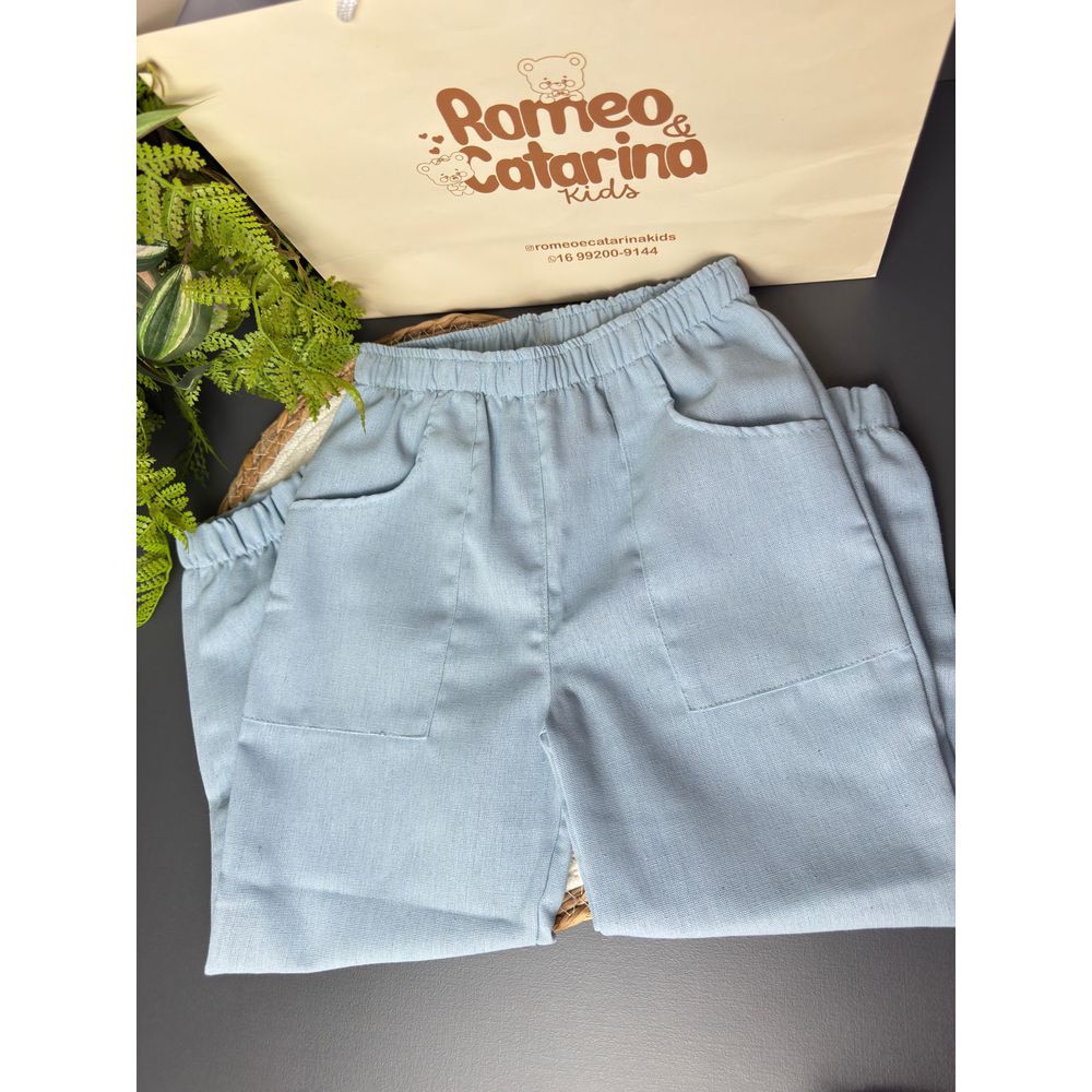 calça infantil menino - ROMEO & CATARINA KIDS