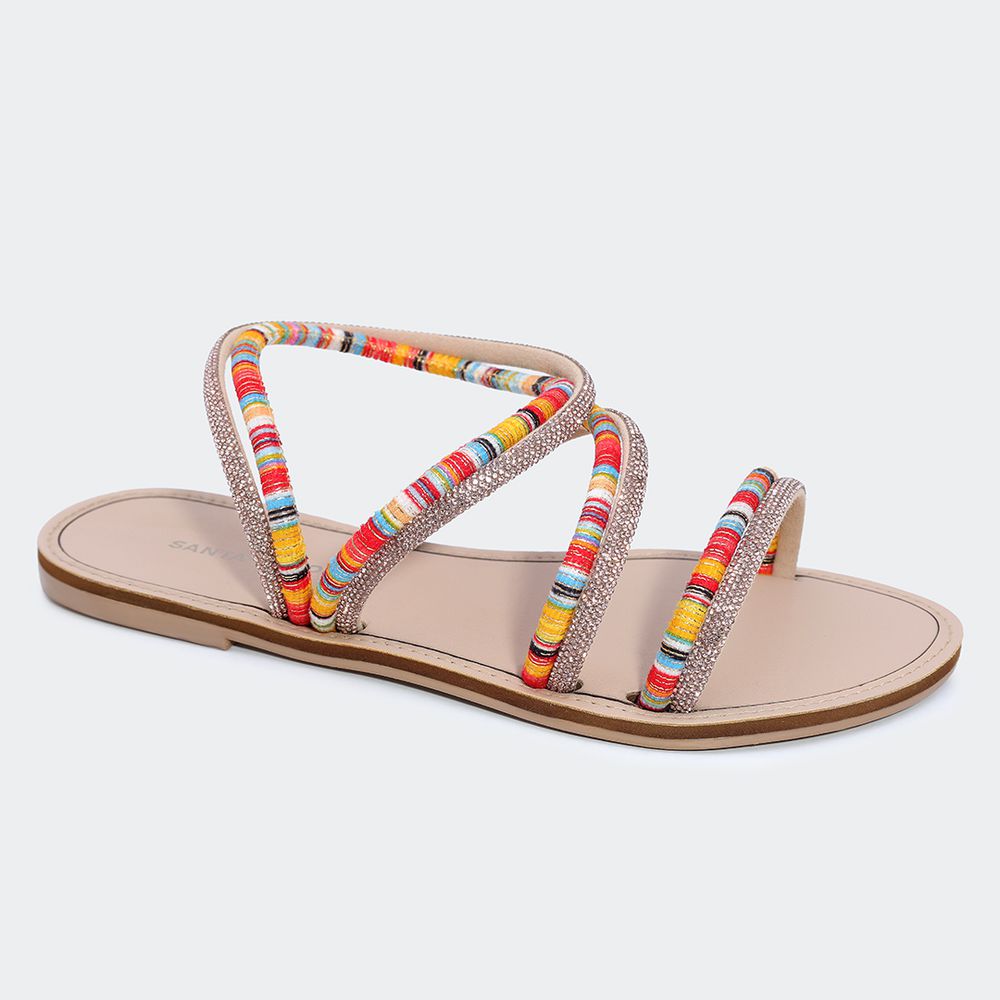 Rasteira Lola Nude Santa Moça - SANTA MOCA