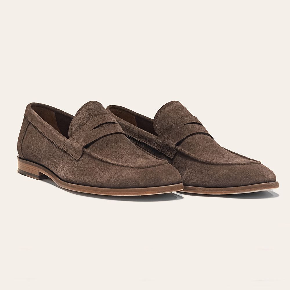 Sapato Casual Penny Loafer Café - Sapataria Cometa
