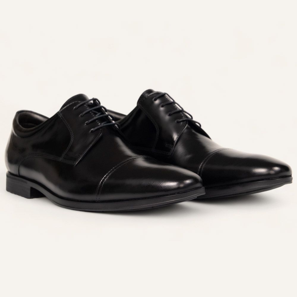 Sapato Social De Amarrar Preto - Sapataria Cometa