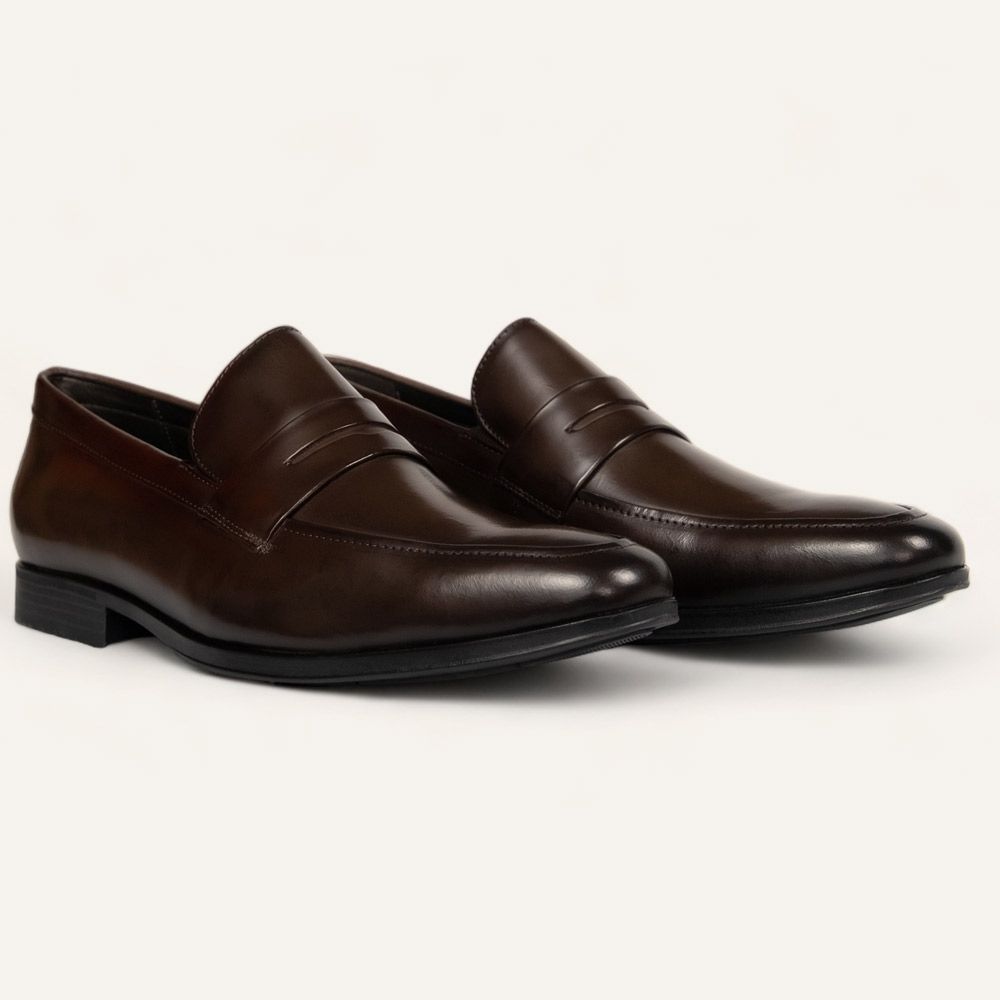 Sapato Social Penny Loafer Moro - Sapataria Cometa