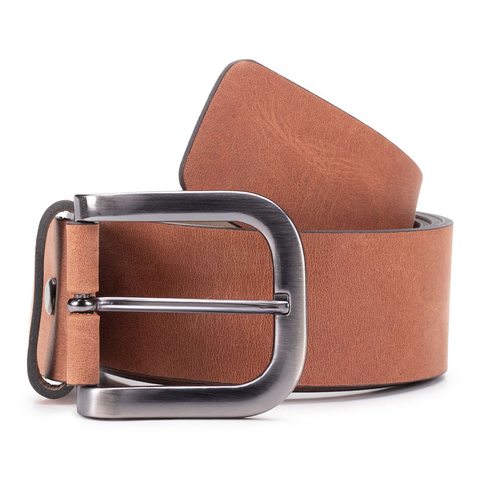 Cinto Casual Liso Whisky - Sapataria Cometa