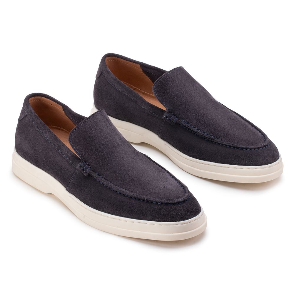 Sapato Casual Pala Lisa Marinho - Sapataria Cometa