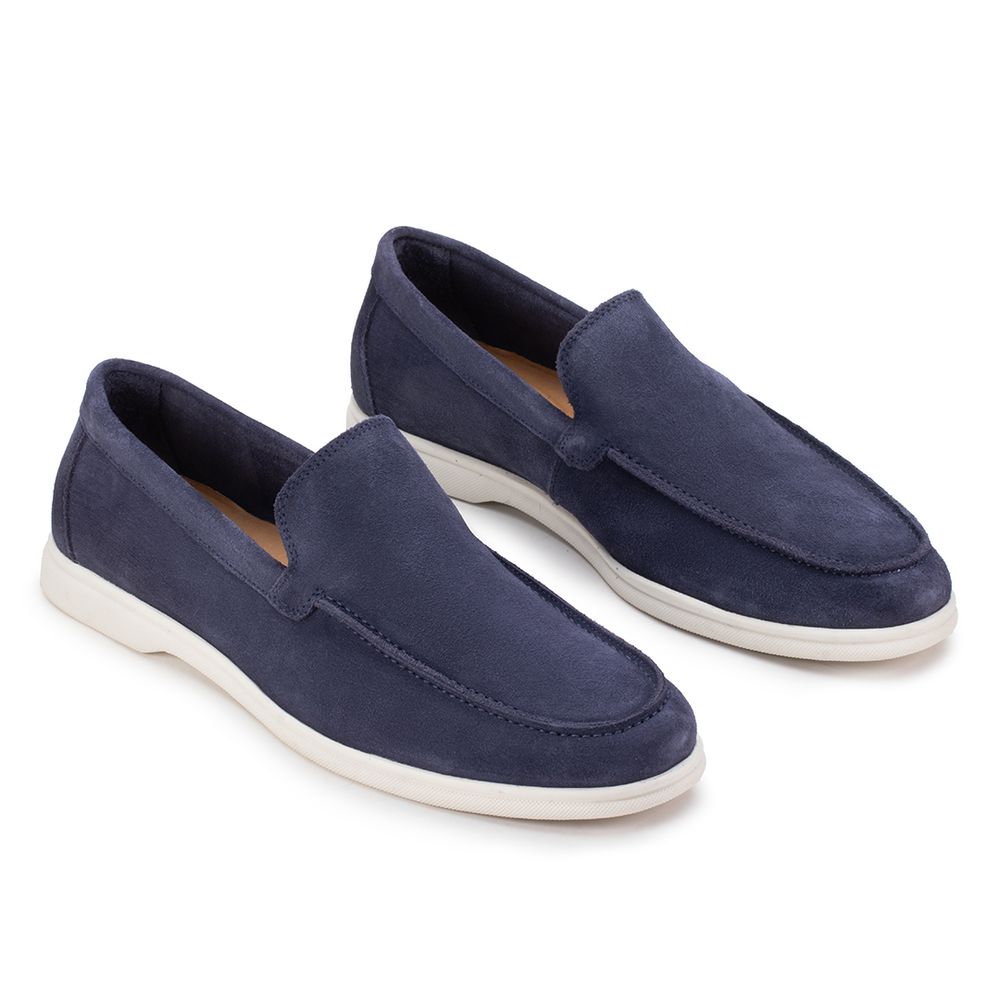 Sapato Casual Pala Lisa Marinho - Sapataria Cometa