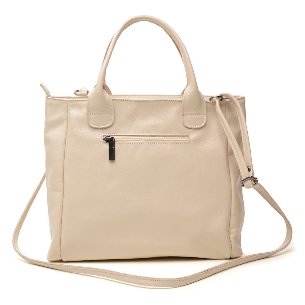Bolsa RetrÔ - LAJEADO - Off White e Preto