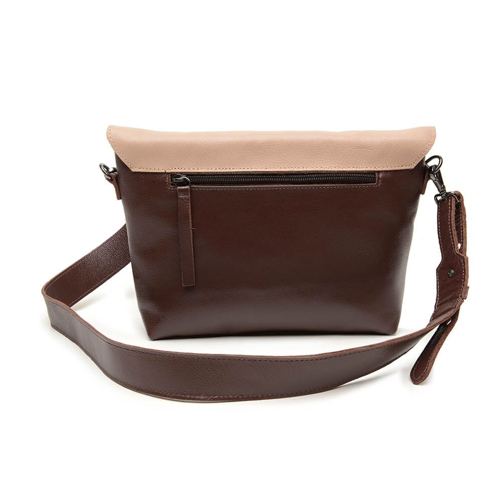 Bolsa RetrÔ - MOÓCA - Madeira e Nude