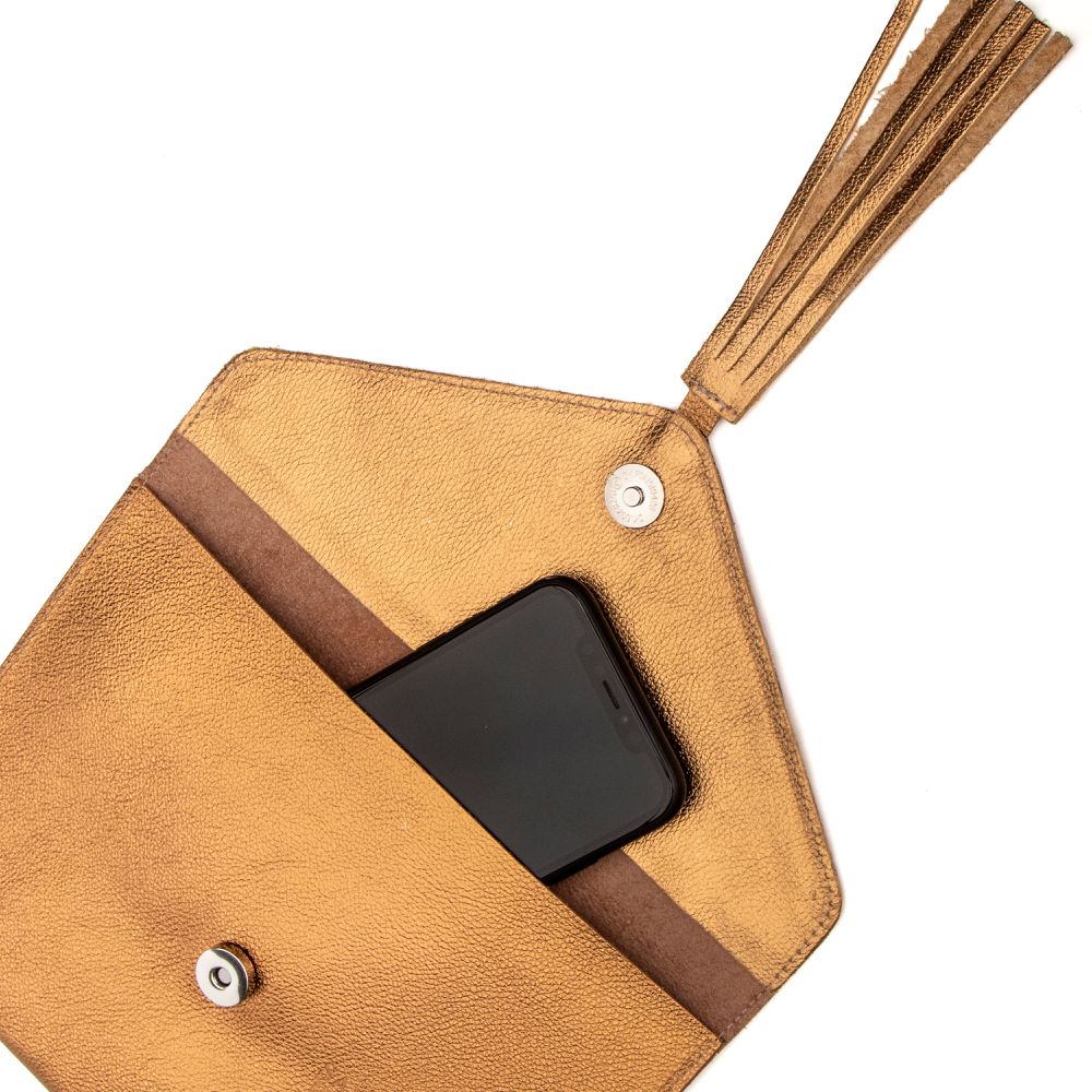 Bolsa RetrÔ - Bronze - DUPLA
