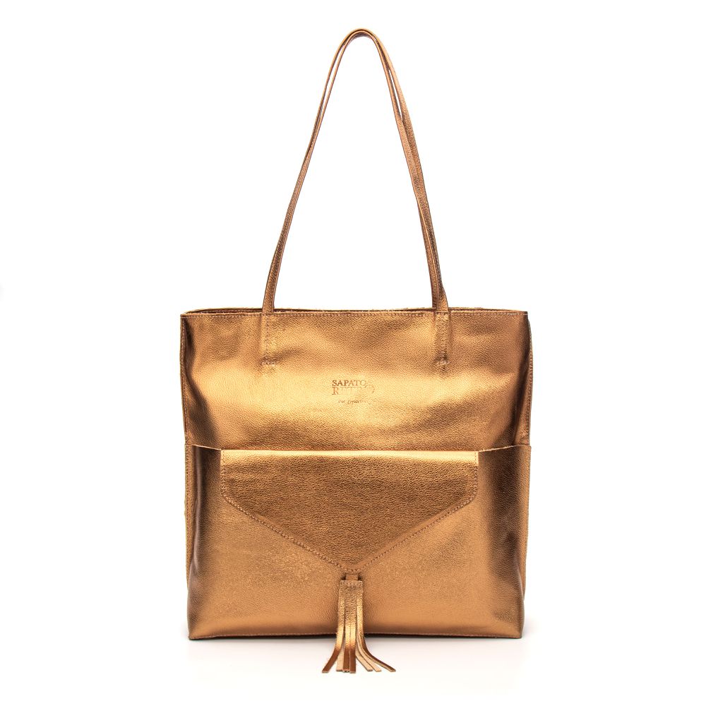 Bolsa RetrÔ - Bronze - DUPLA