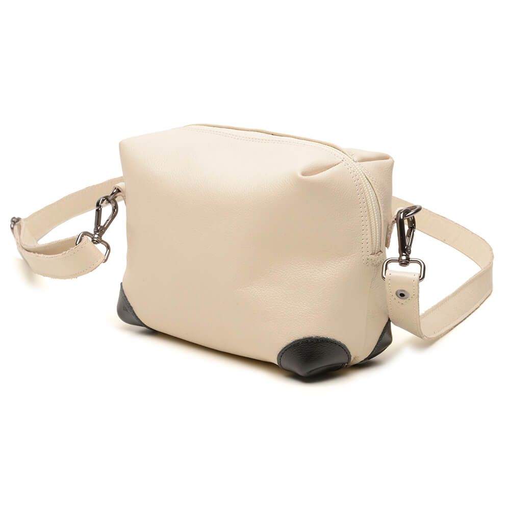 Bolsa RetrÔ - ADORAR - Off White E Preta