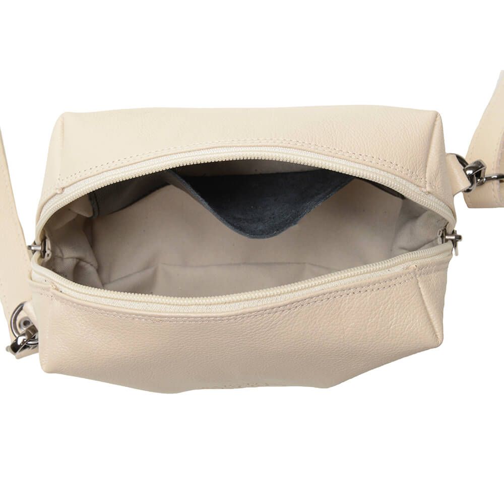 Bolsa RetrÔ - ADORAR - Off White E Preta
