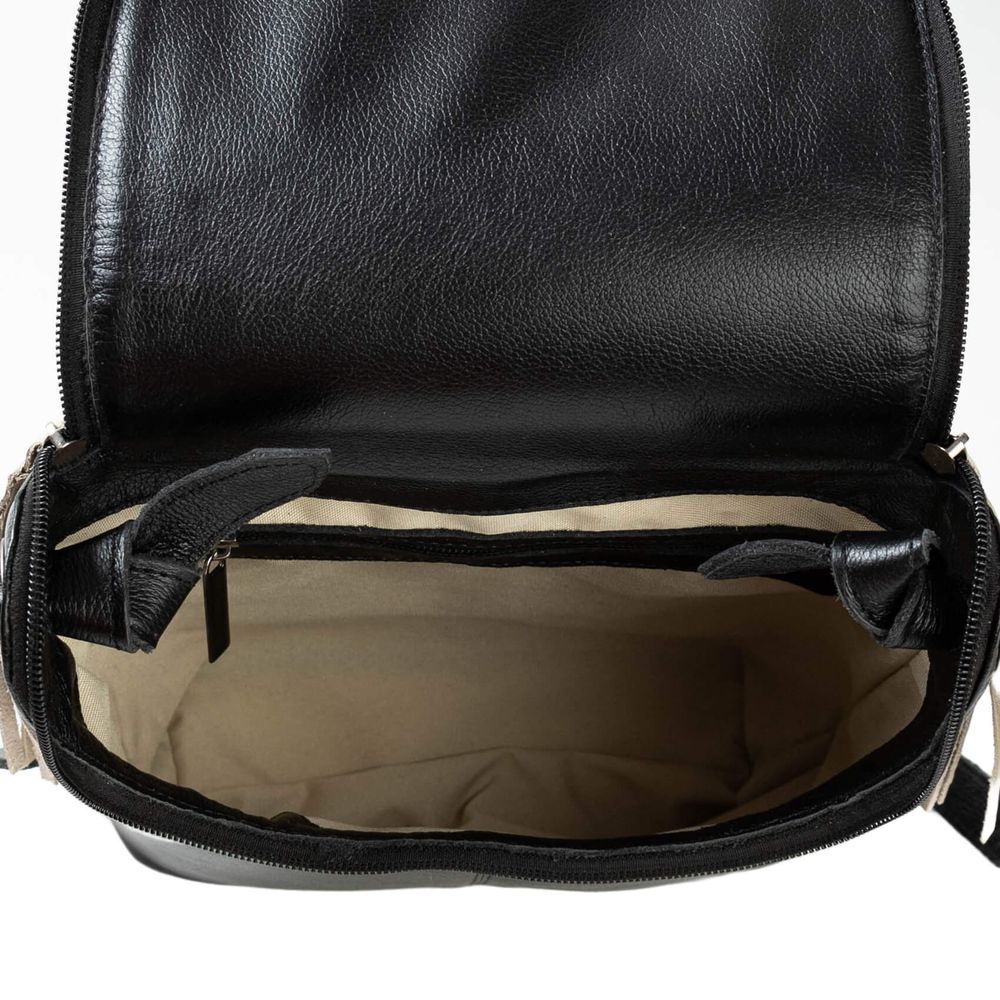Bolsa RetrÔ - CARIOCA - Preta E Off White