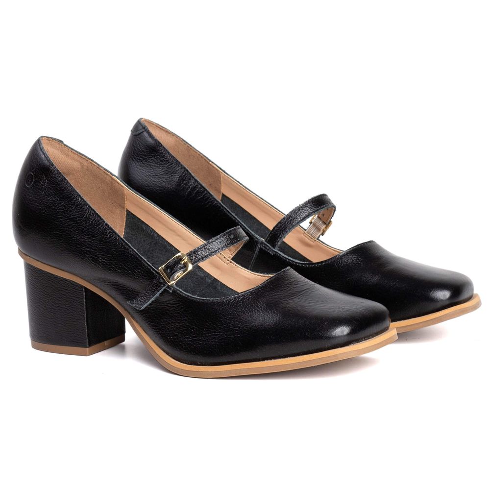 Sapato Boneca ADMIRAR - Preto - 400.54