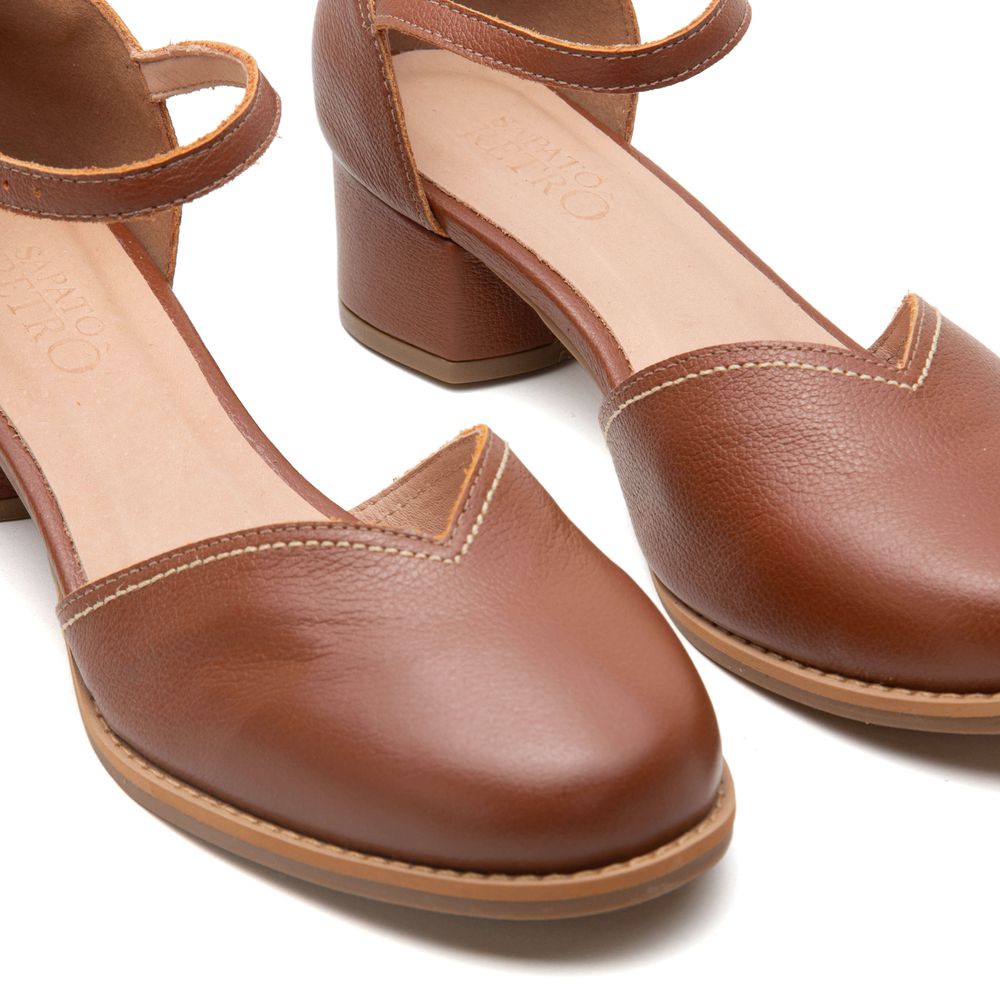 Sapato Boneca - Chocolate - EQUILÍBRIO 
