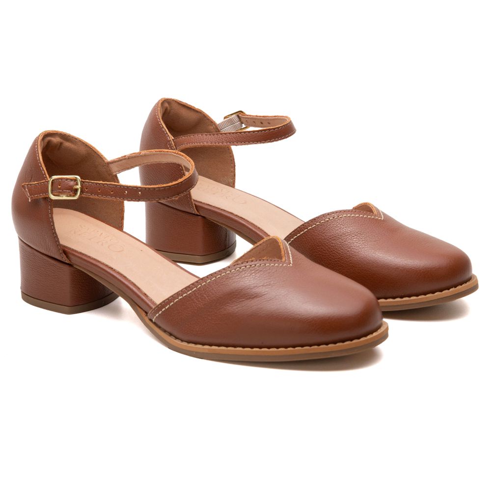 Sapato Boneca - Chocolate - EQUILÍBRIO 