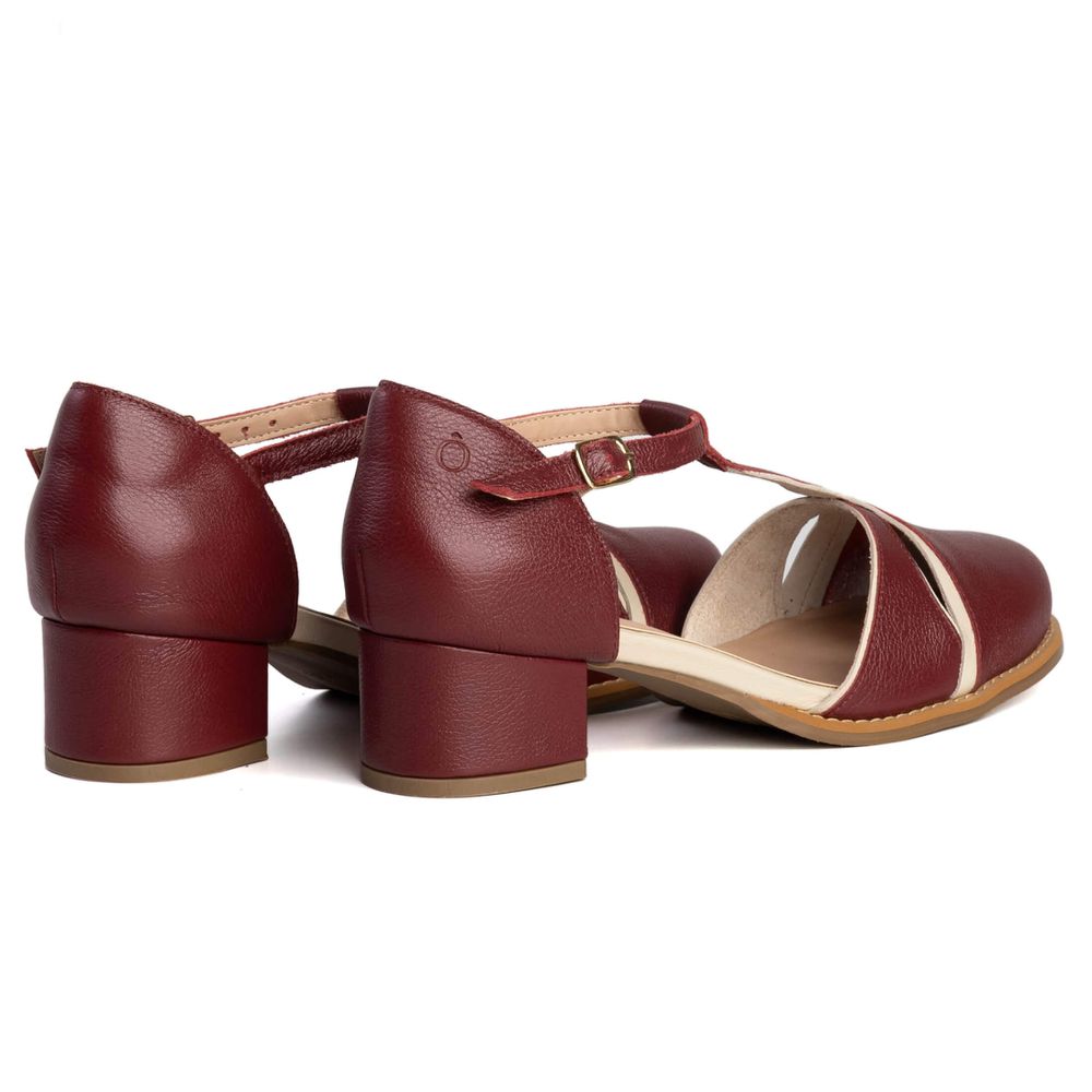 Sapato Boneca - INSPIRAR - Chilli E Off White - 2075.6