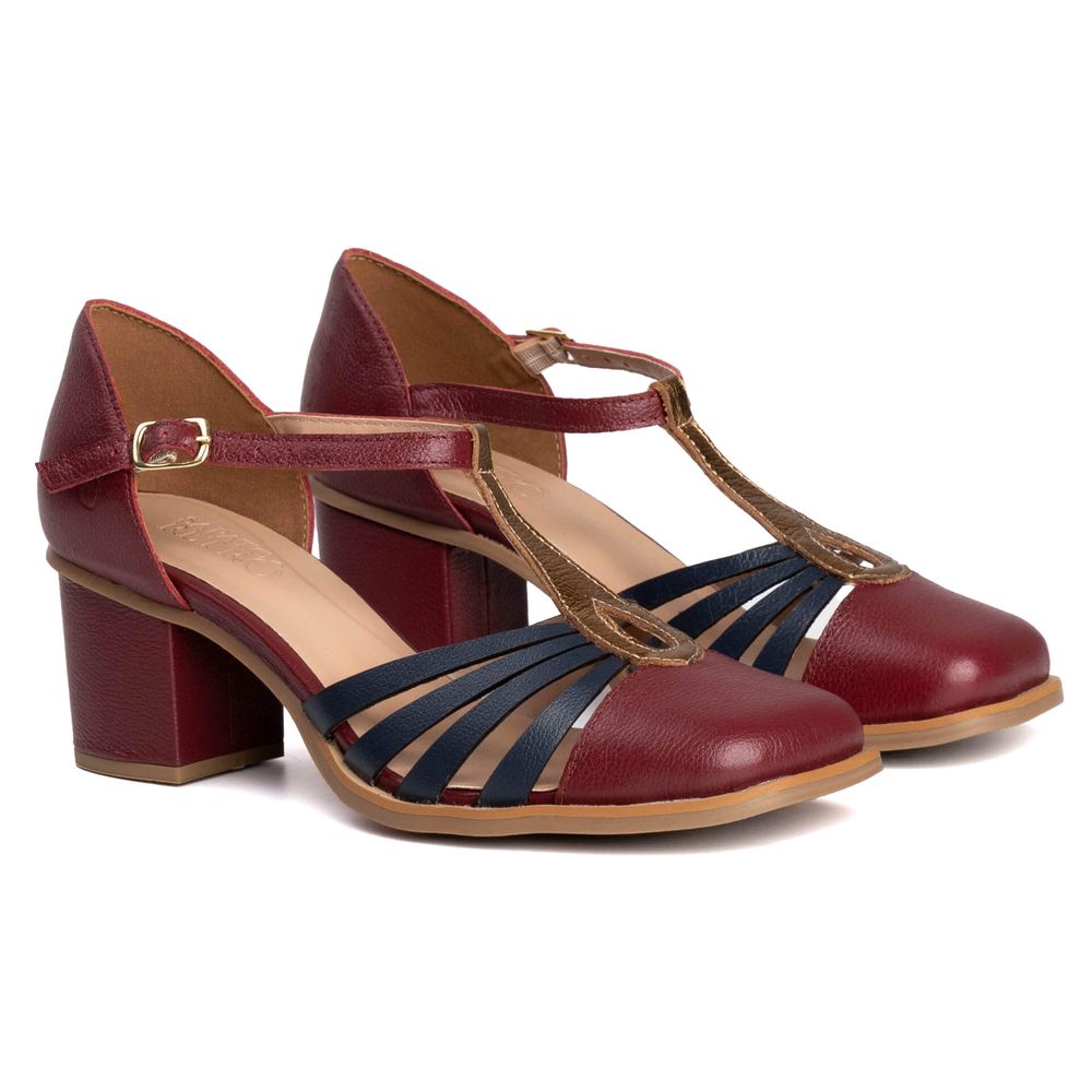 Sapato Boneca - TANGO - Chilli, Azul Marinho E Bronze - 400.60 