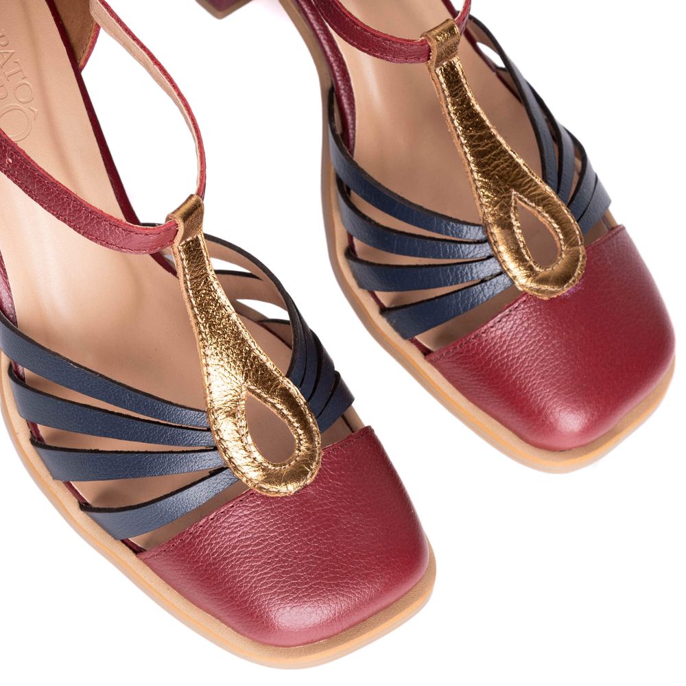 Sapato Boneca - TANGO - Chilli, Azul Marinho E Bronze - 400.60 