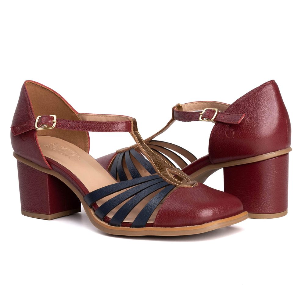 Sapato Boneca - TANGO - Chilli, Azul Marinho E Bronze - 400.60 