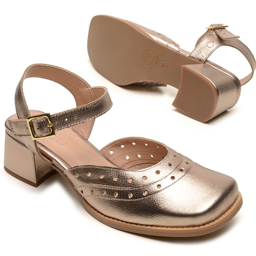 Sapato REALIZAR - Metalic - 915.08