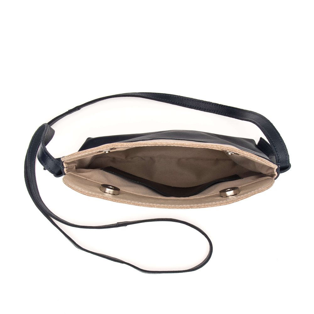 Bolsa RetrÔ - Marinho e Off Whiite - LIBERDADE