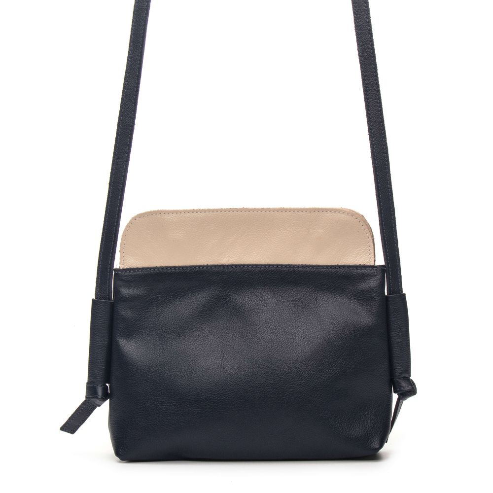 Bolsa RetrÔ - Marinho e Off Whiite - LIBERDADE