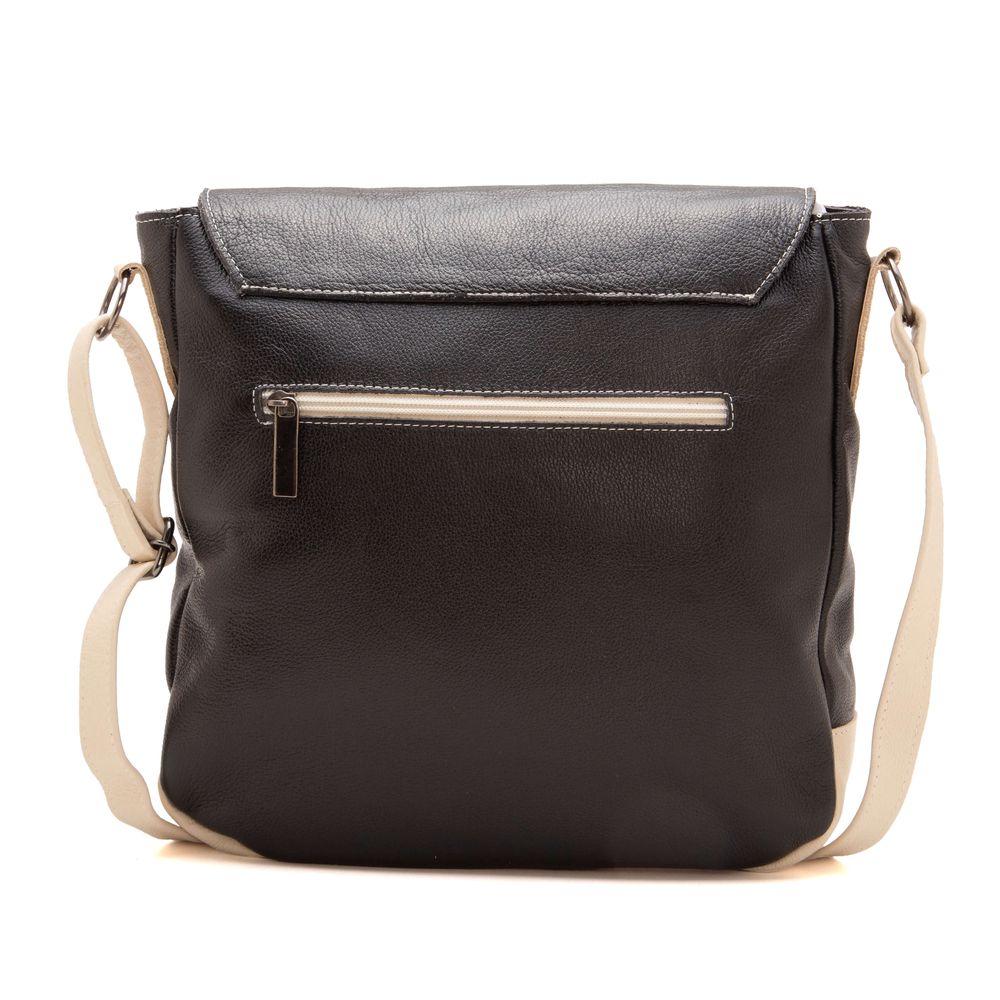 Bolsa RetrÔ - Preta e Off White - ANCESTRAL